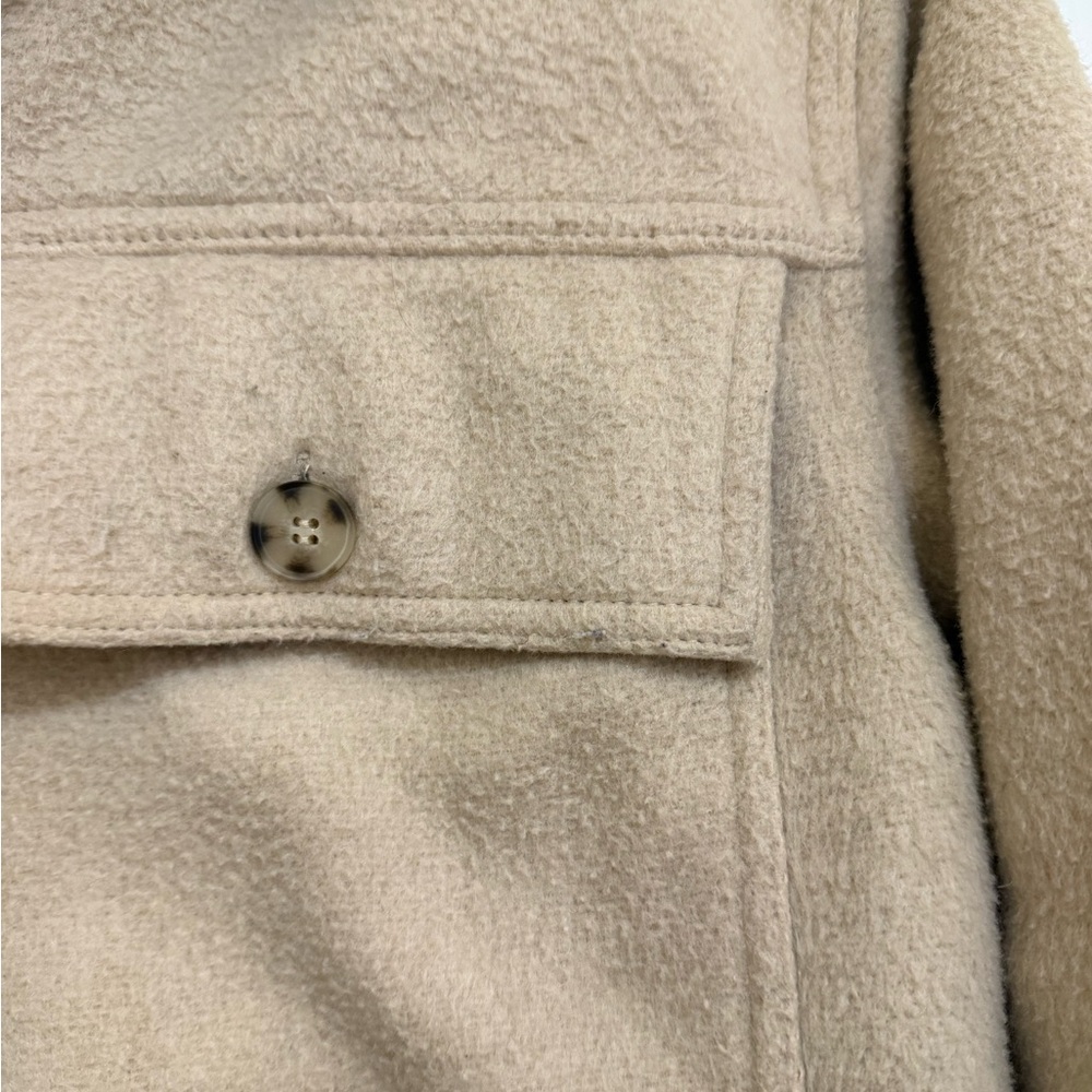 Gianni Bini Cream Fleece Jacket - Picture 6 of 8